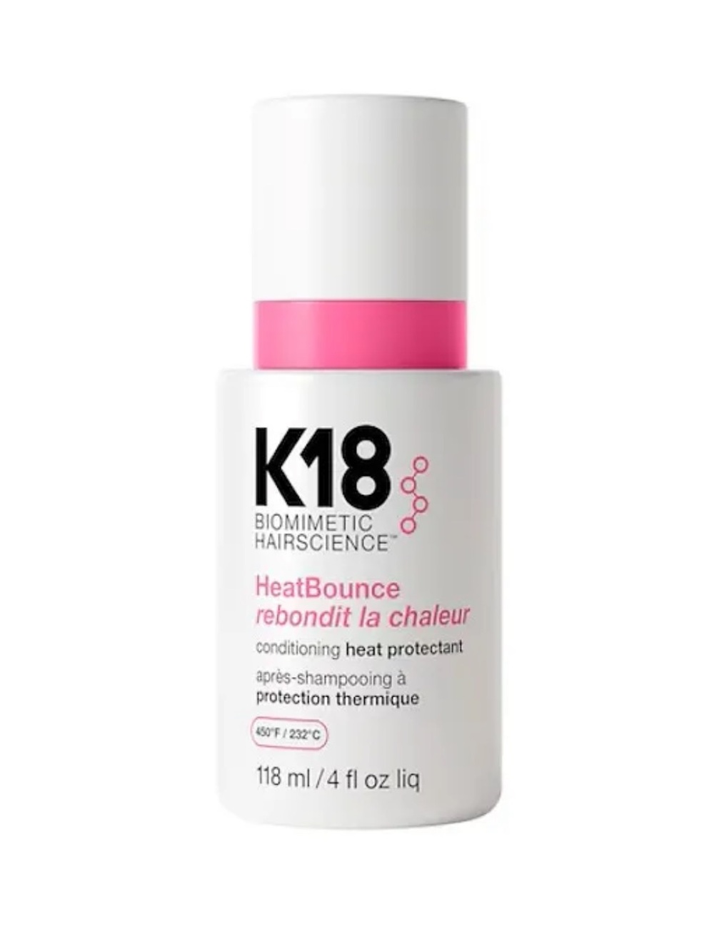 New K18 Biomimetic Hairscience: HeatBounce Conditioning Heat Protectant